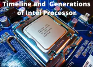 Timeline and Generations of Intel Processor