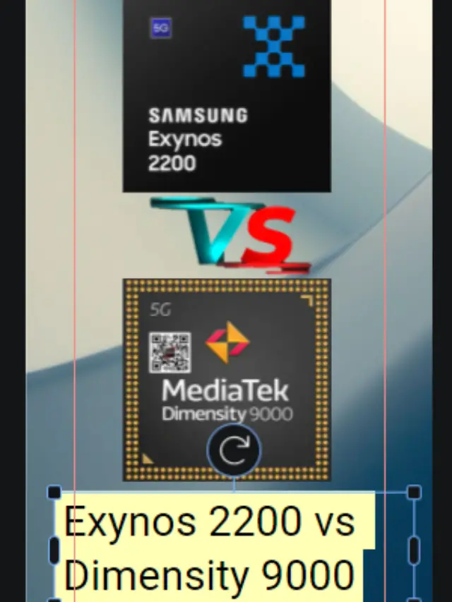 Exynos 2200 vs Dimensity 9000