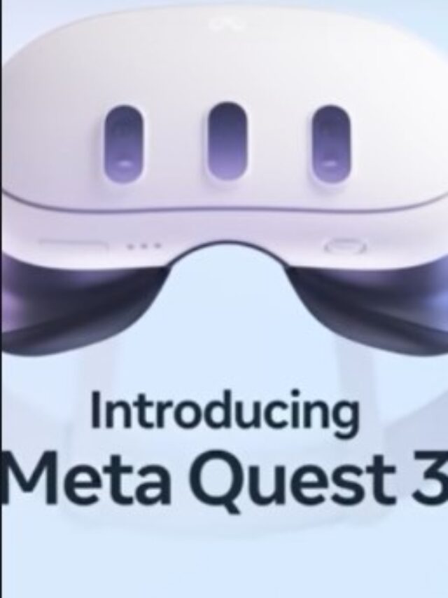 Meta Quest 3 (VR Headset) Announced